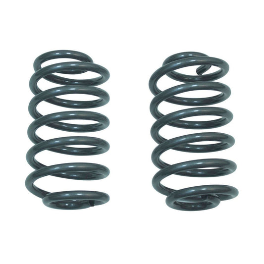 chevy c10 rear drop springs | 4 inch lowering coils for c10 | lowered classic truck suspension | maxtrac rear lowering springs | grey powdercoat drop coils