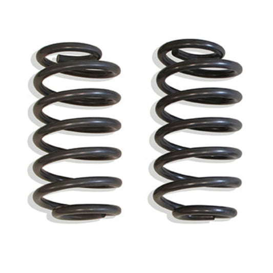 tahoe rear drop springs | 2 inch lowering coils for yukon | magneride suv lowering suspension | maxtrac rear lowering springs | grey powdercoat drop coils | 2015 2020 tahoe lowering kit
