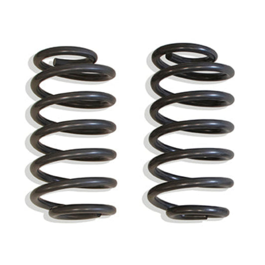 tahoe rear drop springs | 4 inch lowering coils for yukon | magneride suv lowering suspension | maxtrac rear lowering springs | grey powdercoat drop coils | 2015 2020 tahoe lowering kit