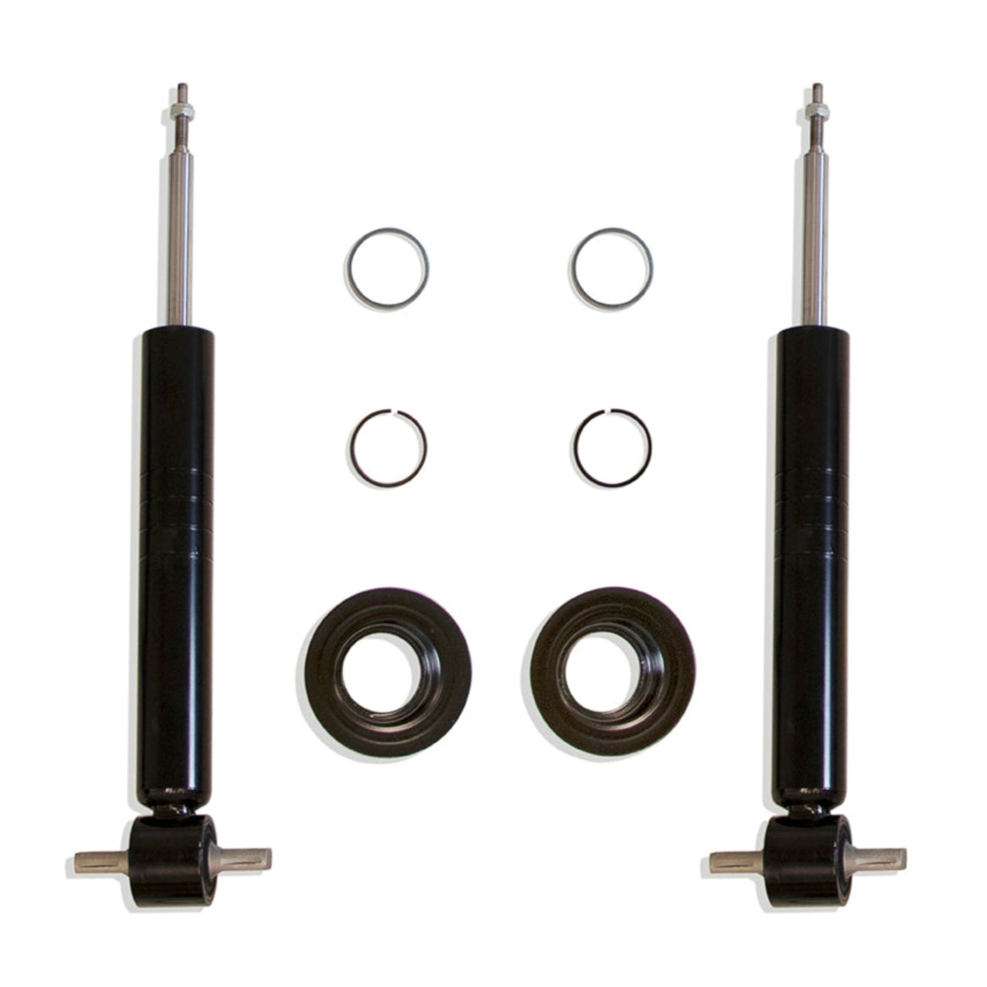 silverado adjustable drop struts | sierra front lowering suspension | 0 to 3 inch adjustable struts | lowered silverado front suspension