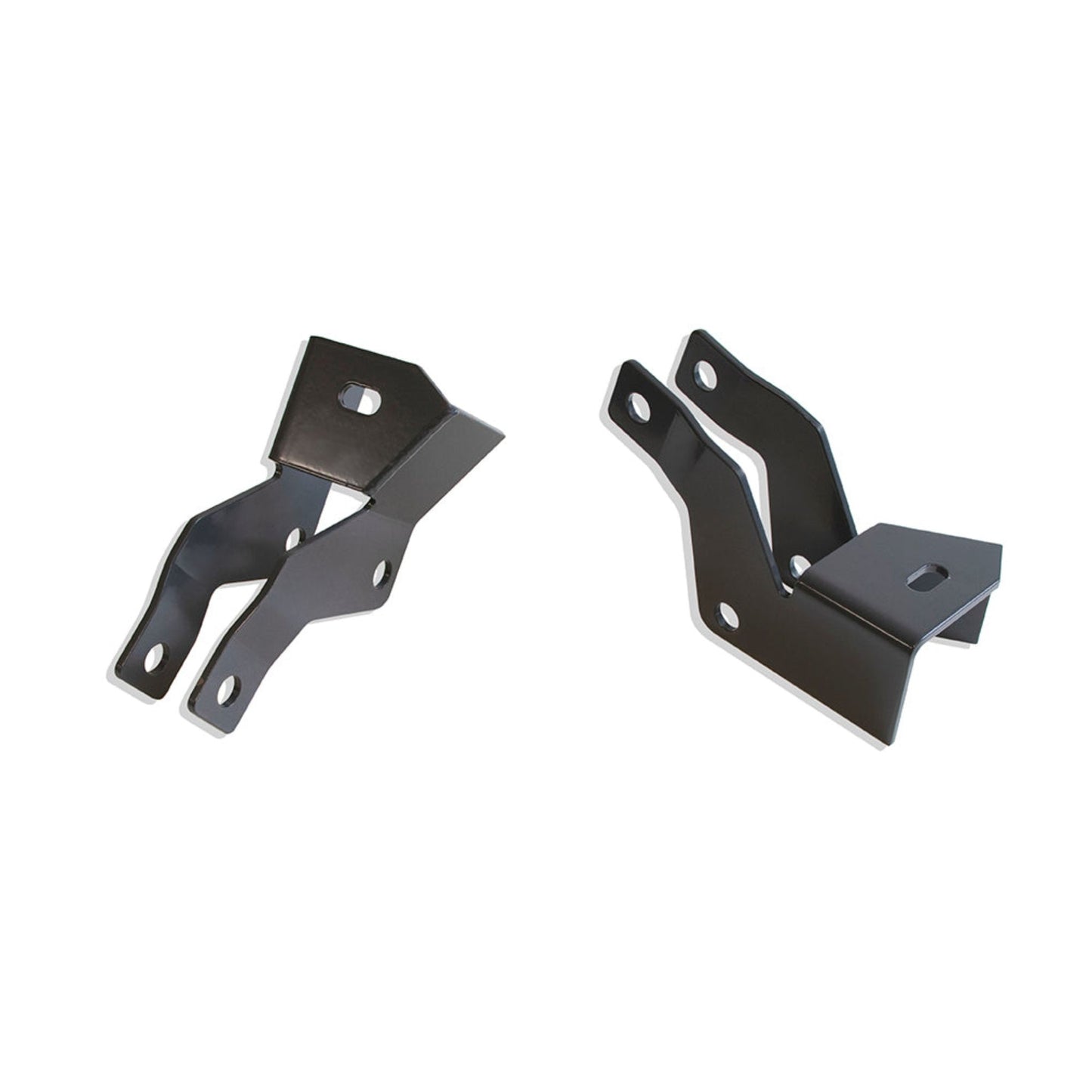 tahoe rear shock relocation brackets | yukon suspension correction kit | suburban shock extender brackets | lowered suv suspension hardware