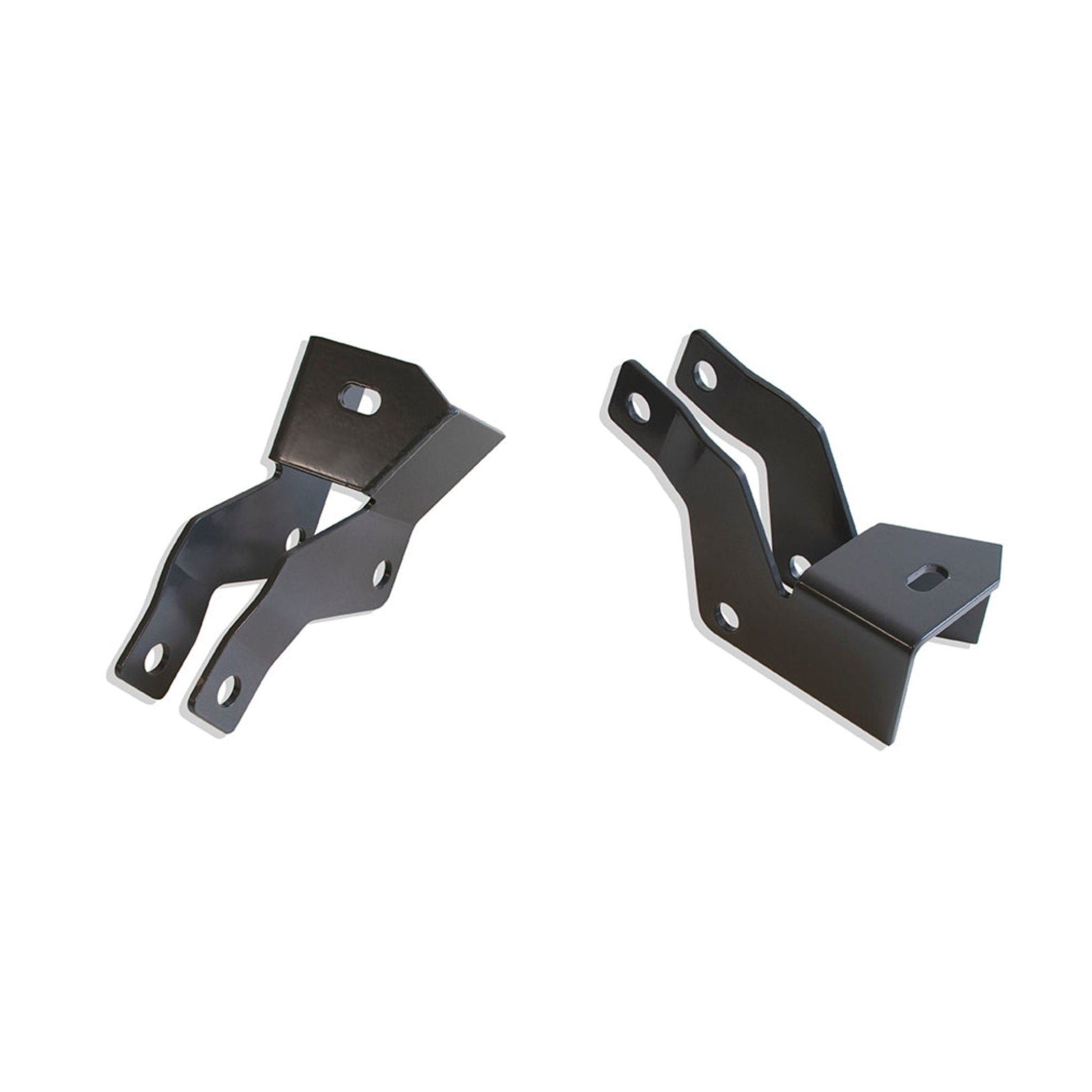 tahoe rear shock relocation brackets | yukon suspension correction kit | suburban shock extender brackets | lowered suv suspension hardware