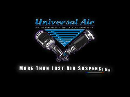 Universal Air Air House 6 L Air Spring W/ Bead Plates 3/8"NPT