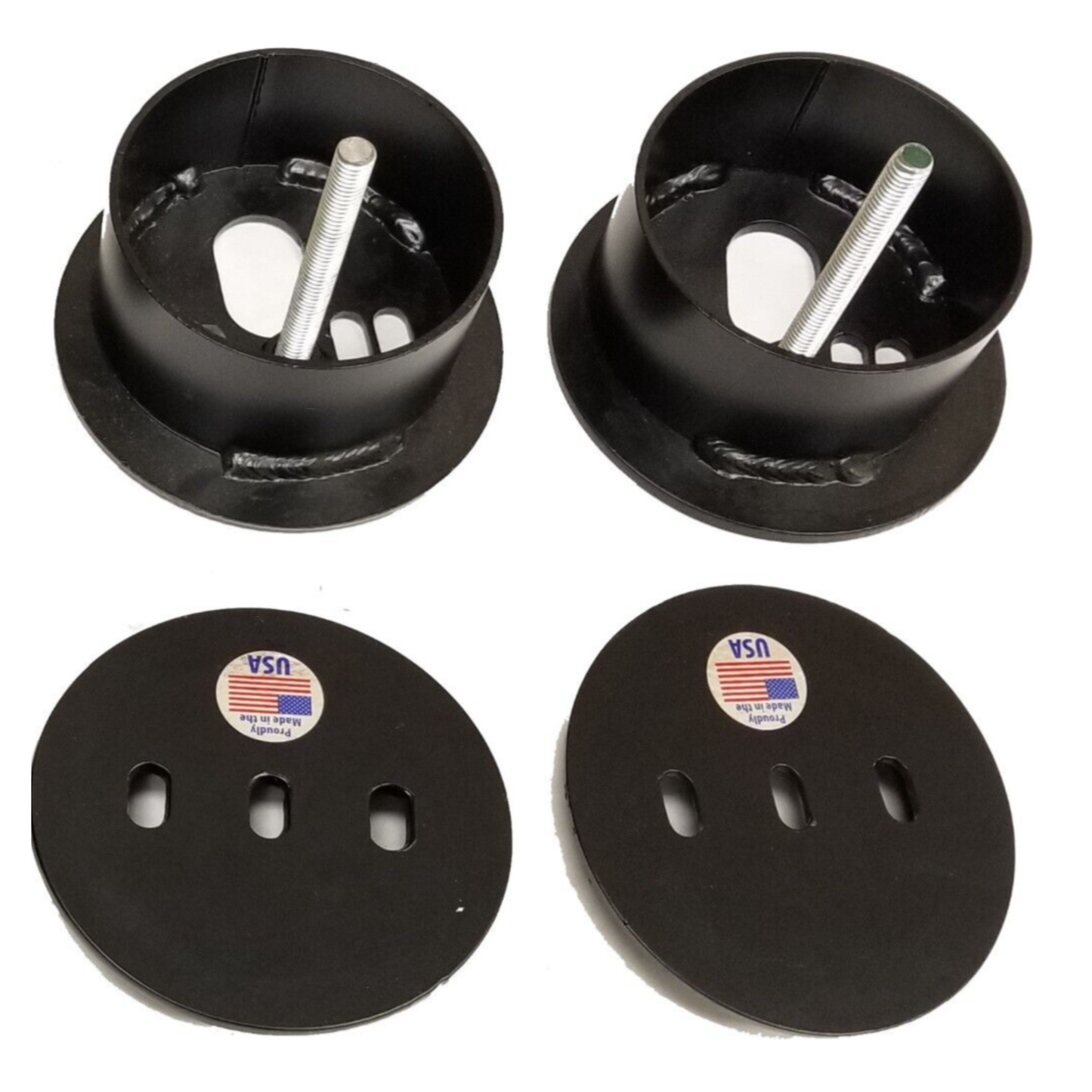 rear bolt on air bag brackets for 1963-64 cadillac airmaxxx