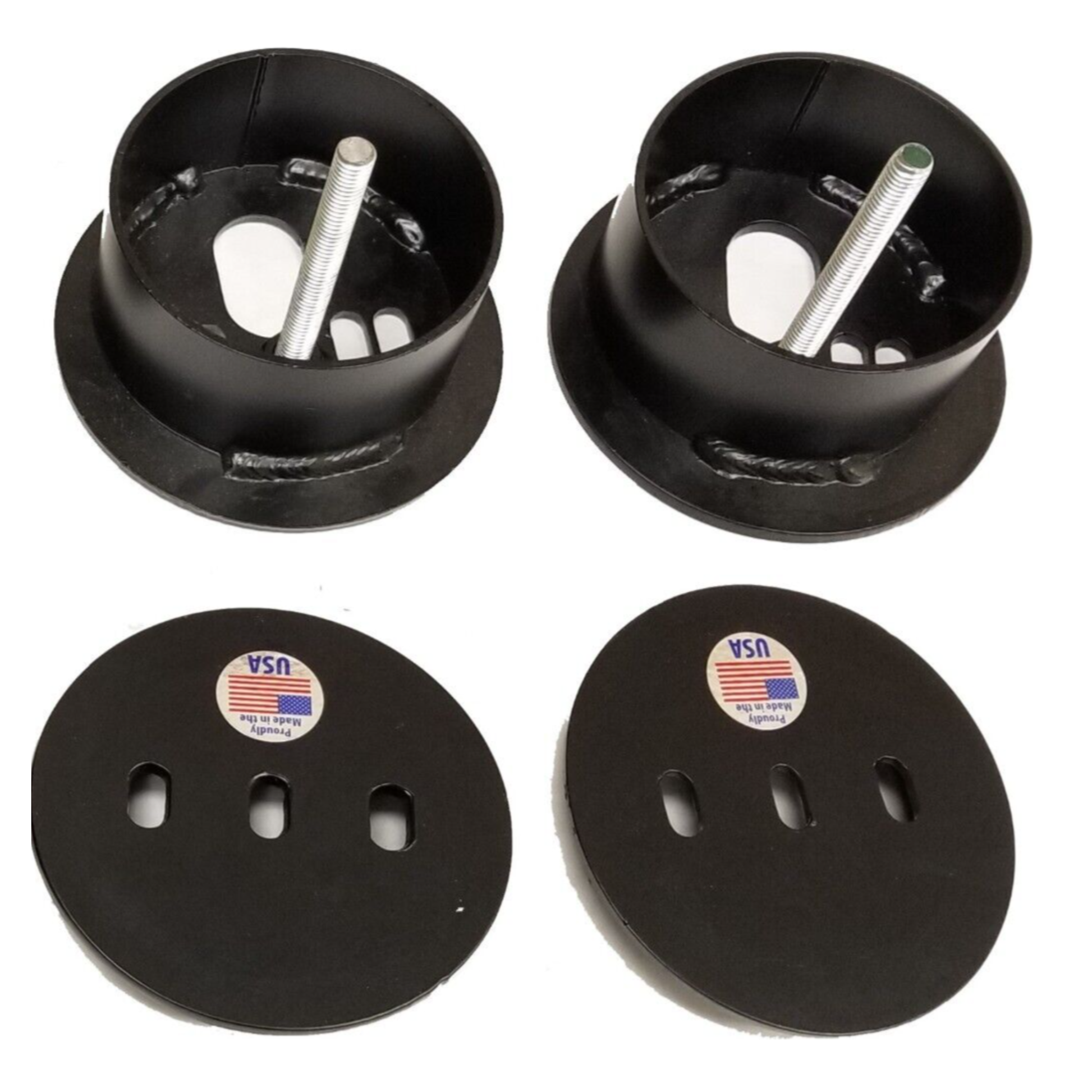 rear bolt on air bag brackets for 1963-64 cadillac airmaxxx