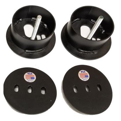 rear bolt on air bag brackets for 1963-64 cadillac airmaxxx