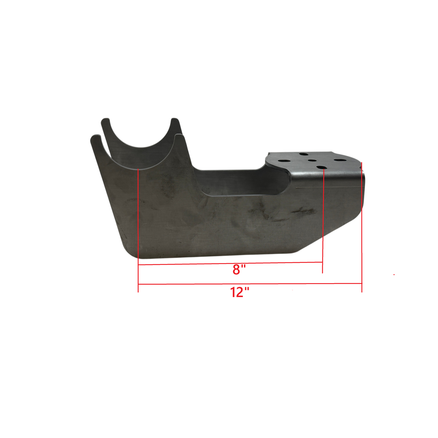Weld On Behind Axle Air Bag Brackets for 2.75-3.00" axle