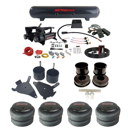 slam sv8c dual 580 black compressors steel tank 2500 bags air suspension kit for 1978 gm g-body cars K-GBODY-580B2-57S-SV8C-MC1-WK-HF