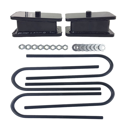 mini truck lowering kit u bolts rear suspension | leaf spring drop block kit 2 inch steel