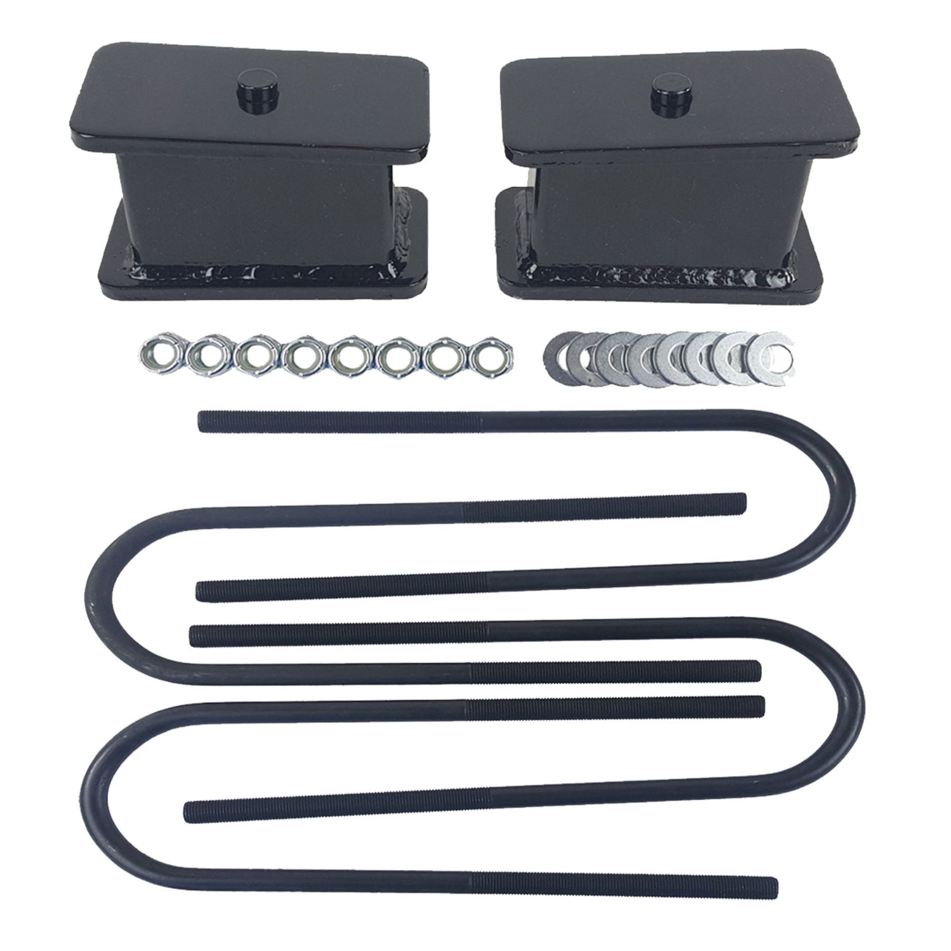 mini truck lowering kit u bolts rear suspension setup | leaf spring drop block kit 3 inch steel