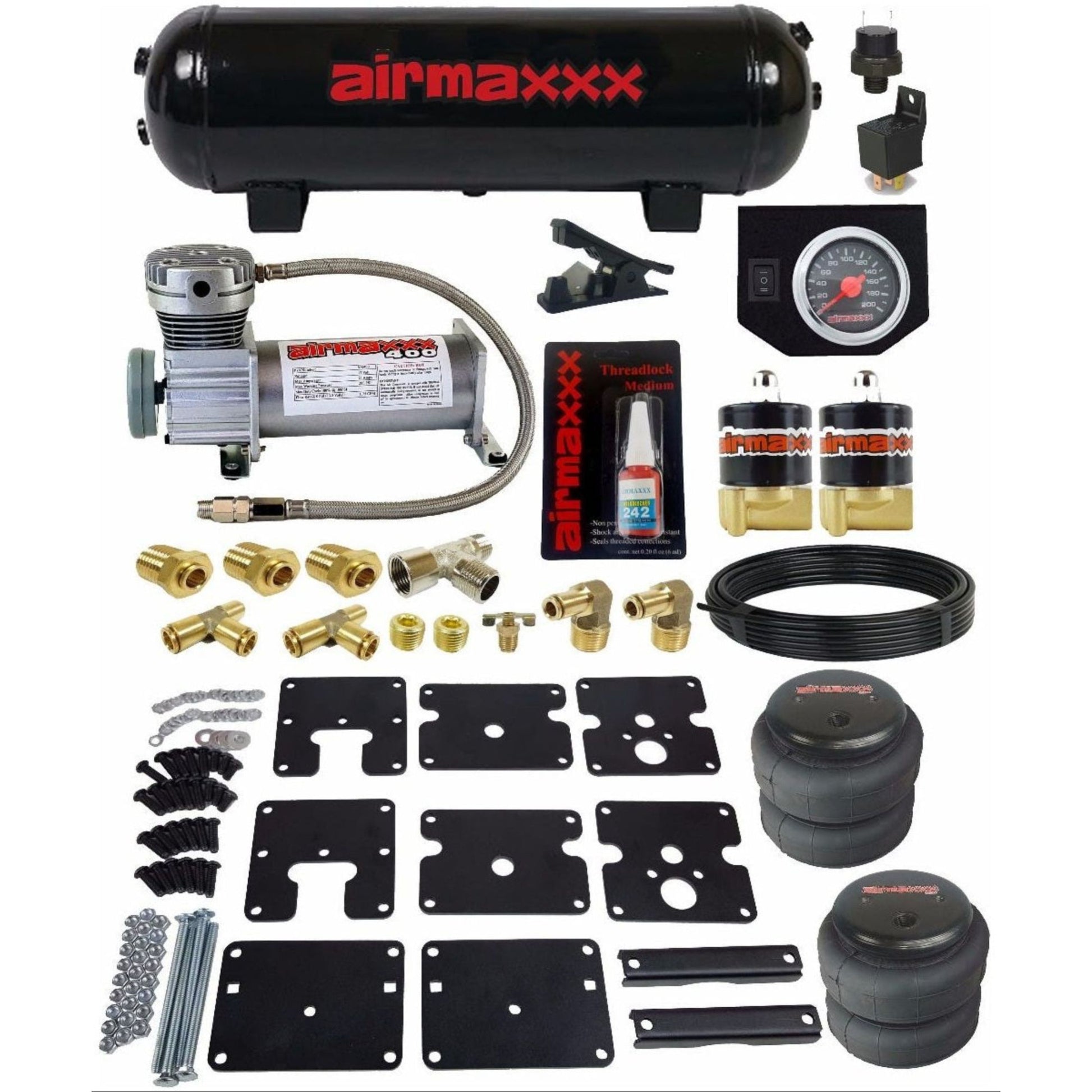 airmaxxx Overload Air Assist 2011-2015 Chevy GMC 2500 3500 Pick Up Trucks