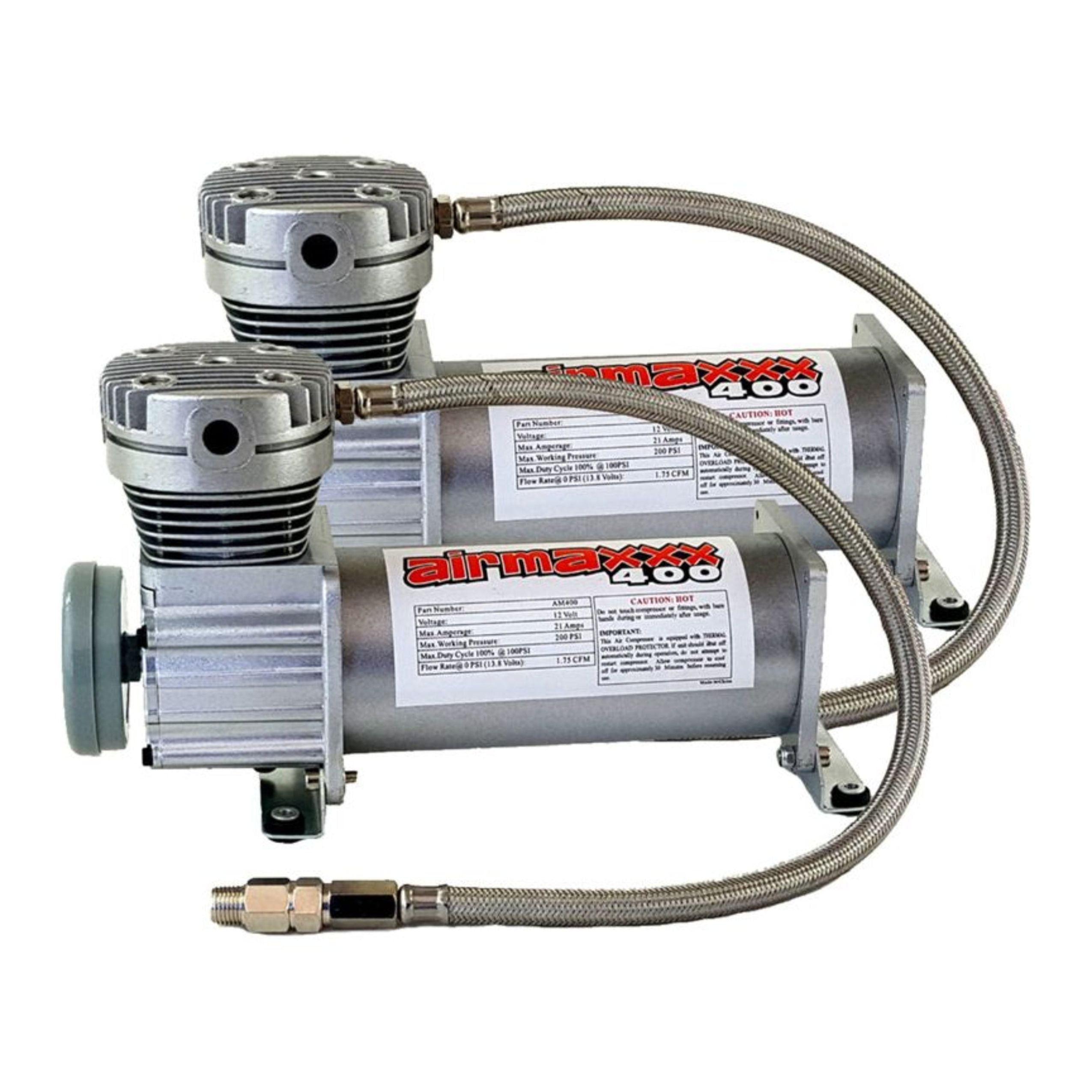 airmaxxx 400 Pewter Dual Air Compressor Pack – airslamit