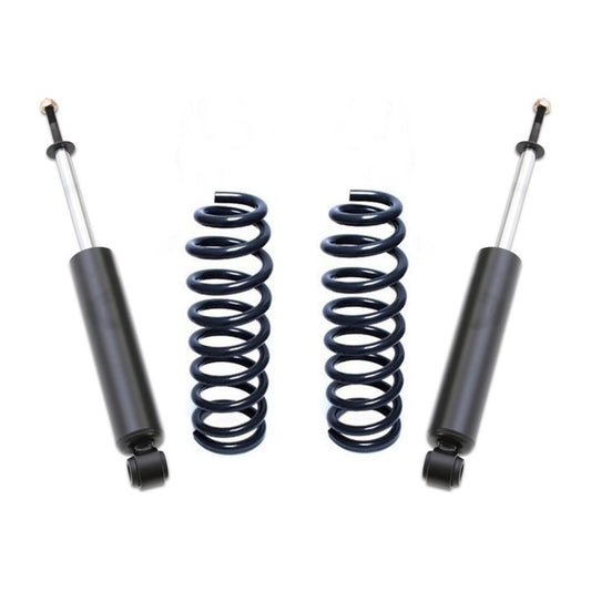 Front suspension lift kit | Hot wound steel lift springs | MaxTrac front shocks | Ram EcoDiesel leveling kit