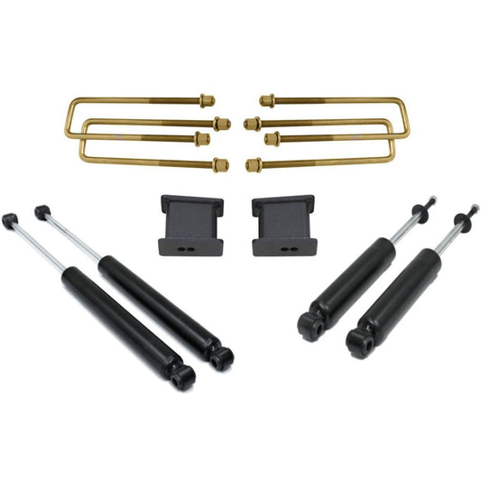 Completes 5 inch lift kit | Rear lift blocks and U bolts | MaxTrac suspension upgrade | Fits 2007 Classic