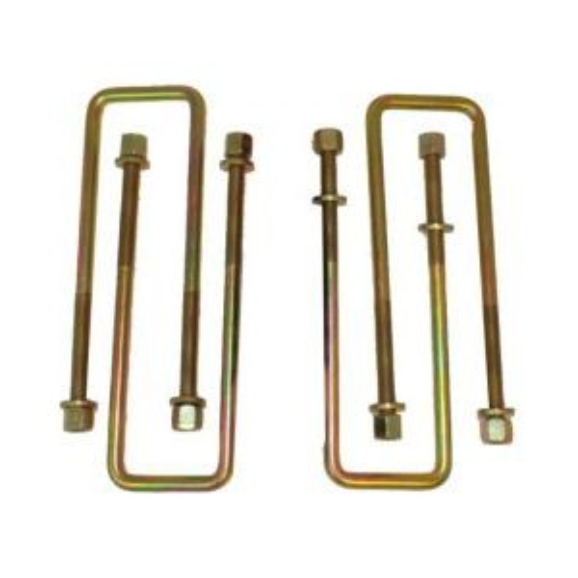 Gold zinc plated steel hardware