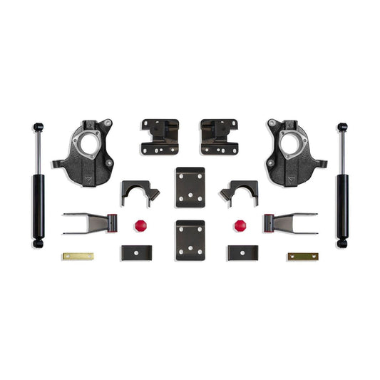 MaxTrac KC331524 2/4 Drop Spindle Kit Fits 2016-18 Silverado 1500