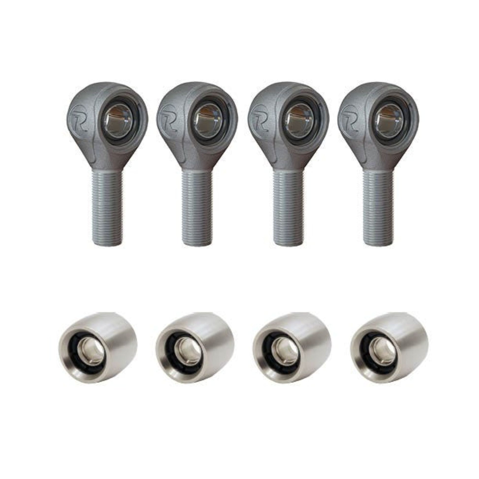 R-Joint 8 Pack - Weld-On. Includes 4 RH threaded R-Joints and 4 weld on R-Joints.