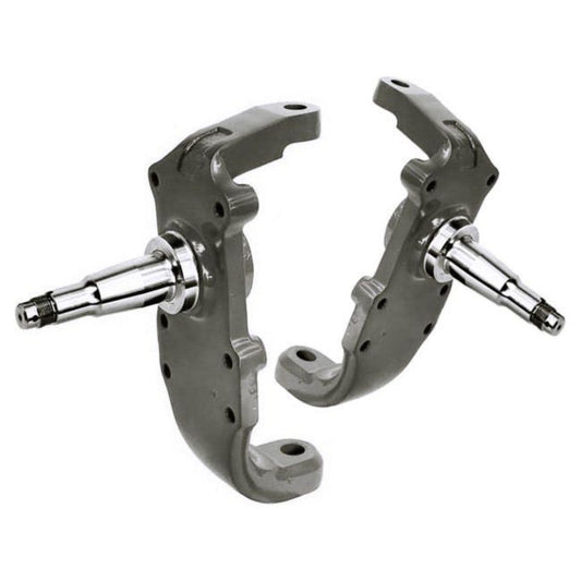 Ridetech Tri Five drop spindle disc brake conversion | 55 56 57 Bel Air front lowering spindles