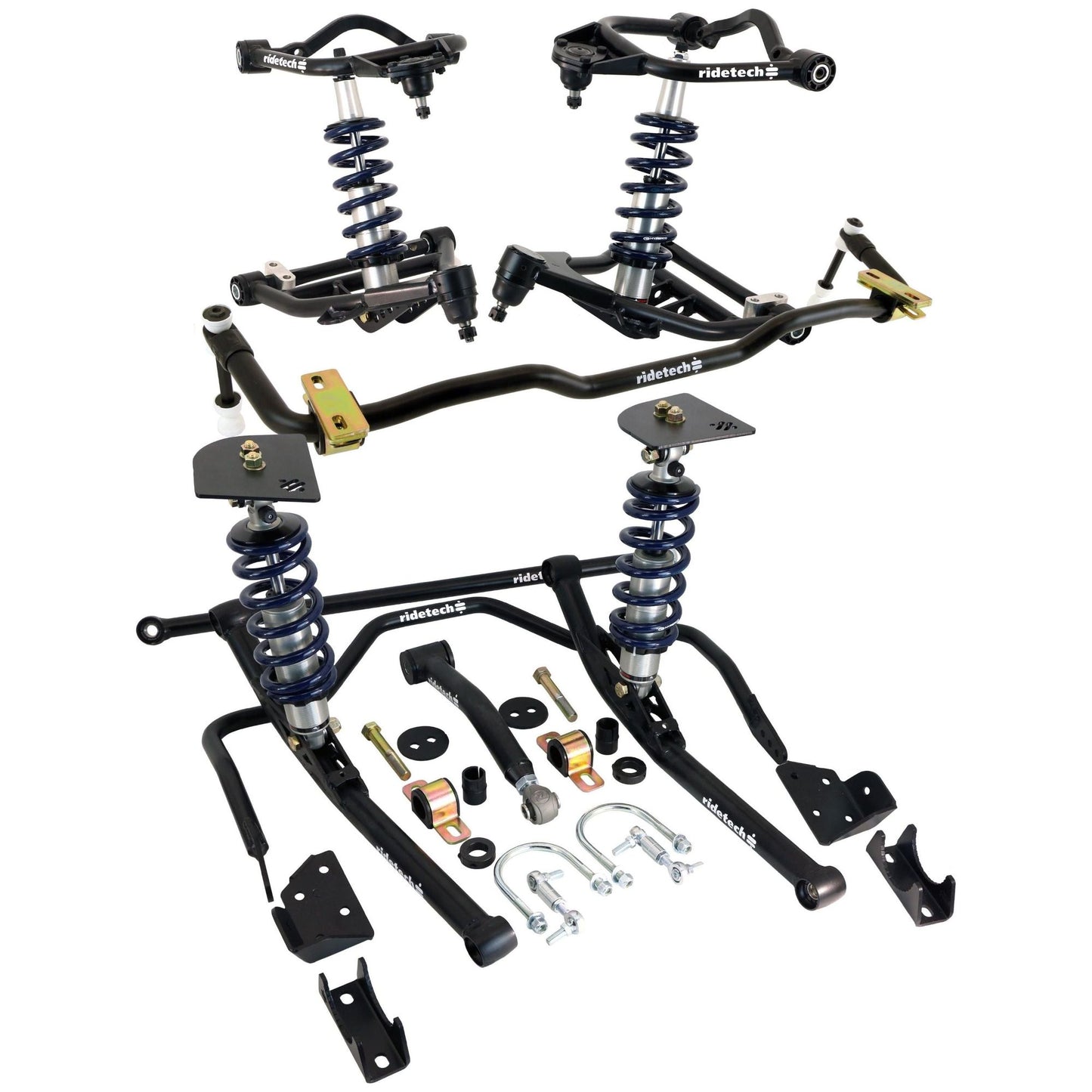 59 64 Chevy B body complete suspension kit | Ridetech StrongArms HQ coilovers 59 64 Bel Air