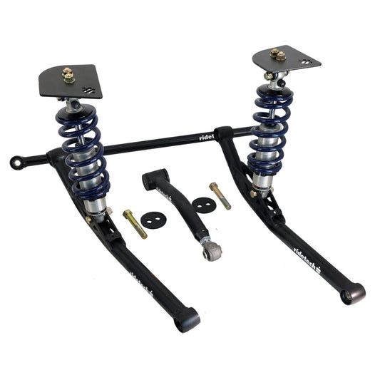 Ridetech 59 64 Chevy rear suspension upgrade | Impala rear StrongArms panhard bar coilover system