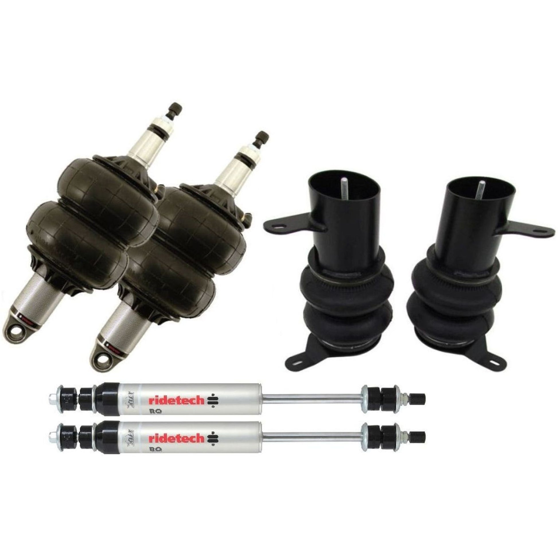Ridetech DeVille Fleetwood air ride kit 61 64 | Cadillac HQ ShockWaves CoolRide system