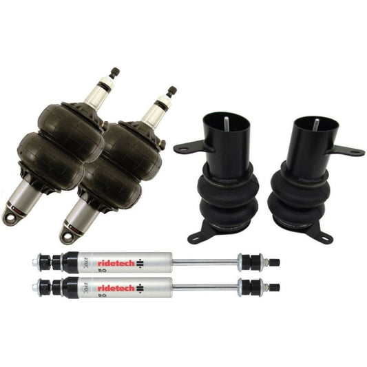Ridetech DeVille Fleetwood air ride kit 61 64 | Cadillac HQ ShockWaves CoolRide system