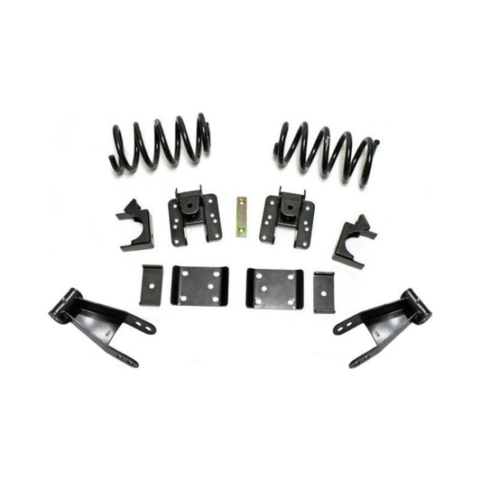 2/4 Drop Kit Coils Shackles Hangers Flip For 2007-13 Silverado 1500 V8
