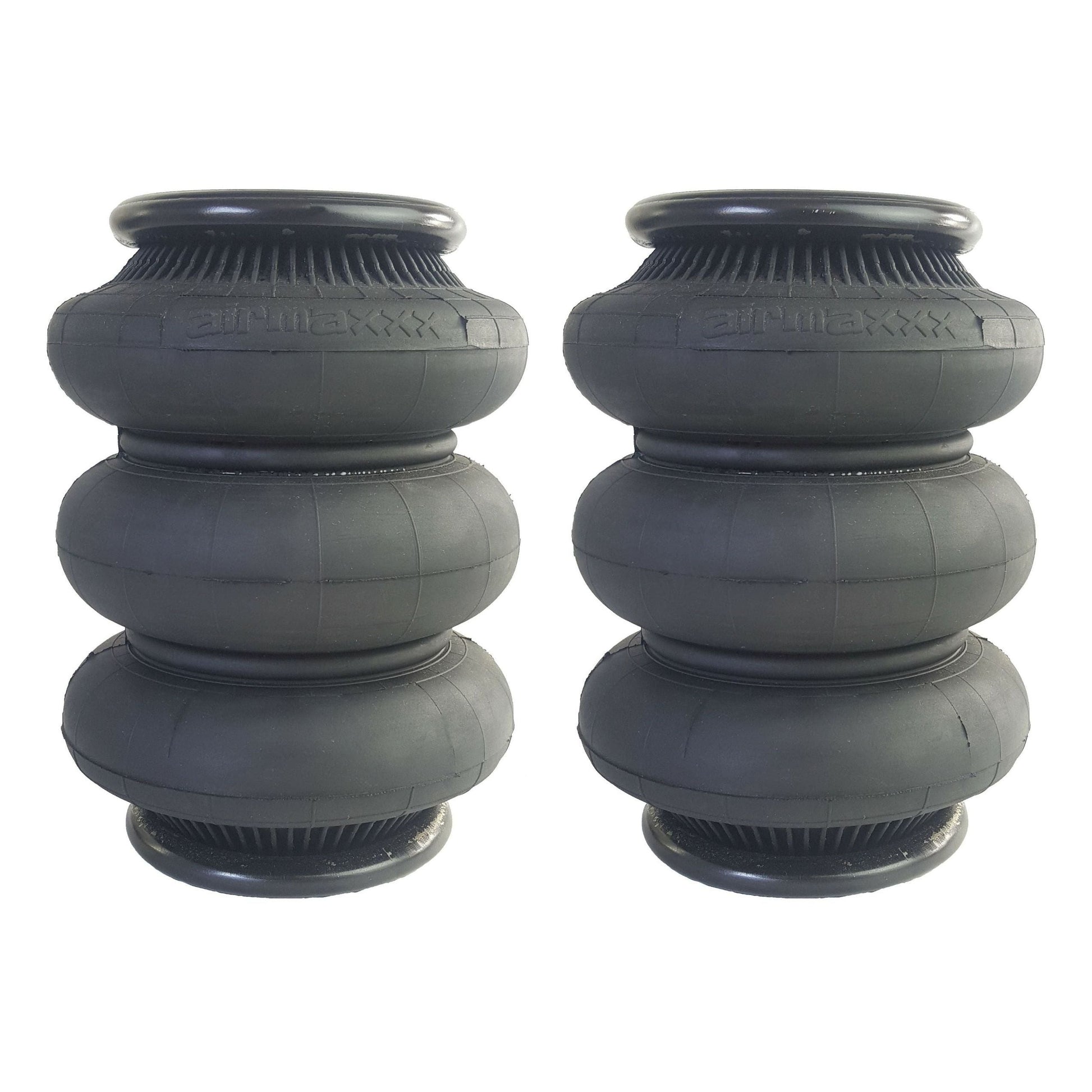 Two New 2600 AirMaxxx 1/2"npt Port Triple Air Bag Spring