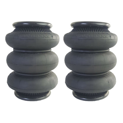 Two New 2600 AirMaxxx 1/2"npt Port Triple Air Bag Spring