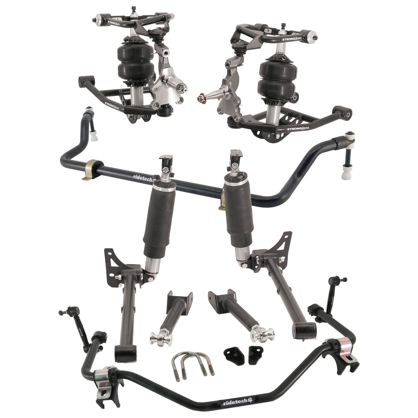 1964-1967 GM A-Body | Front and Rear Air Suspension - TQ Triple Adjustable