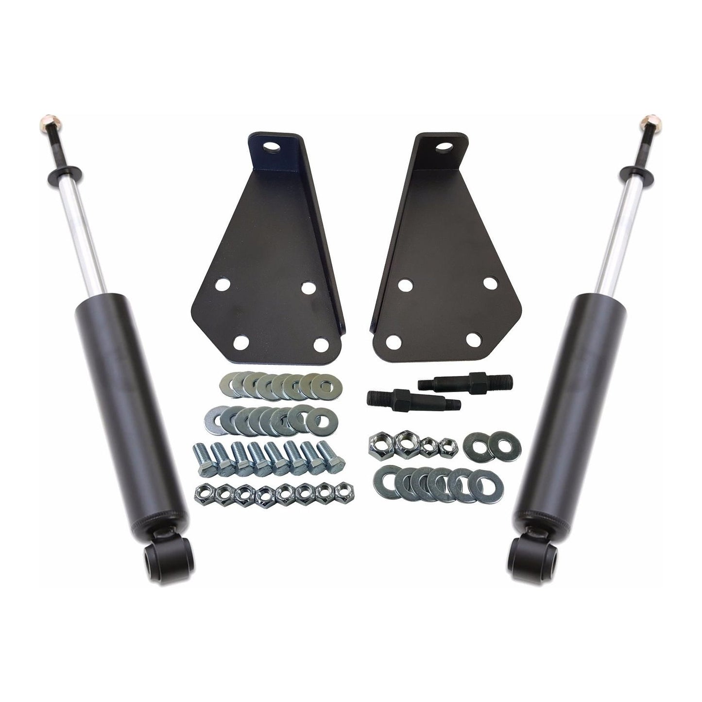 Front Shocks & Relocation Kit Fits 1964-72 Chevy Chevelle A-Body