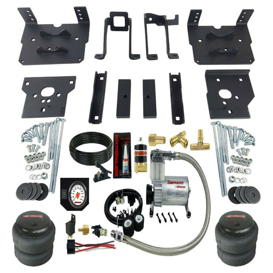 Air Bag Suspension Tow Kit White On Board Control For 2011-16 Ford F250 F350 4x4