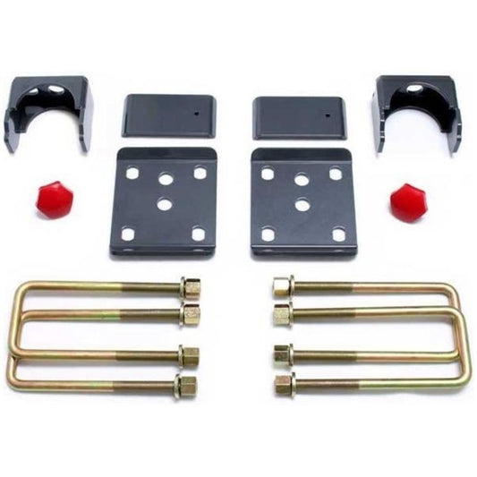 ford f150 4wd lowering kit | 6 inch rear drop suspension | lowered f150 rear stance | rear axle relocation brackets | maxtrac truck suspension parts
