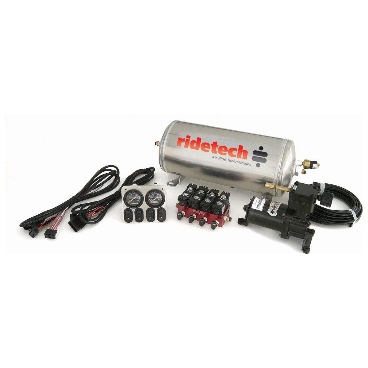RideTech 3 Gallon Analog Air Ride Compressor Leveling System – airslamit