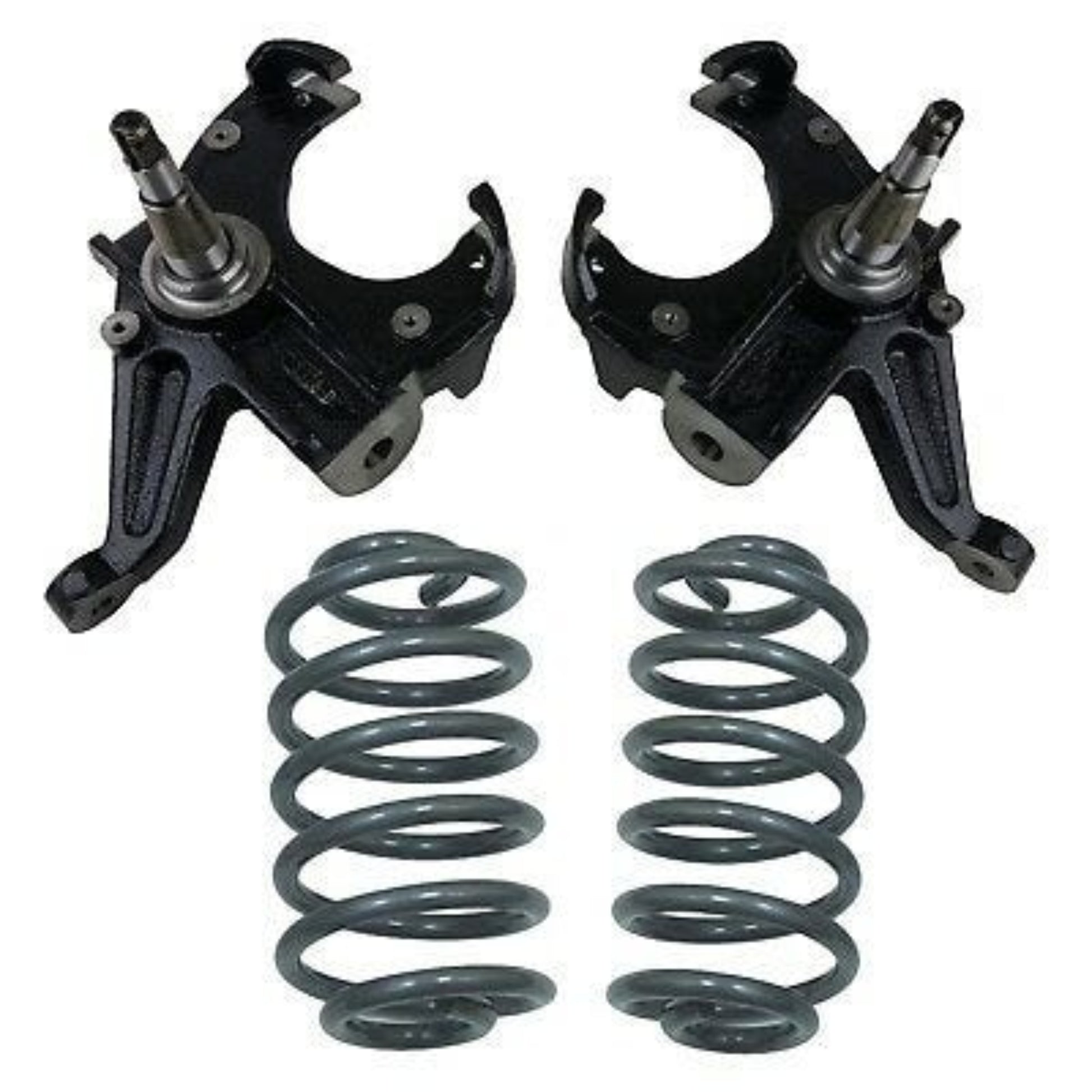 slamrite 2.5" Drop Spindles & 3" Coils Fits 1963-70 C10 w/Disc Brakes