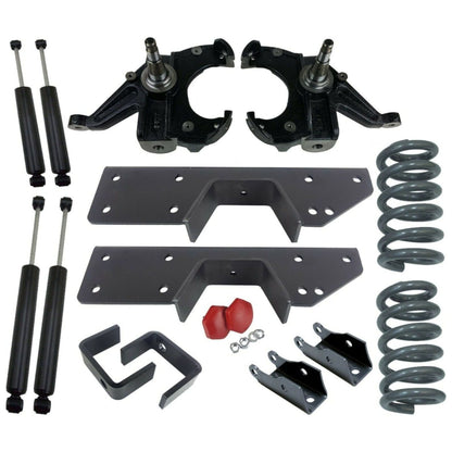 slamrite 4"/6" Drop Kit + Shocks For 1973-87 C10 w/1.25" Rotors